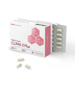 Clima 3 Plus women health peptide complex 20 &amp; 60 capsules - $90.00+