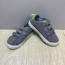 AND 1 Unisex Canvas Shoes Children Kids Size 8 Gray/Lime Green - £8.19 GBP