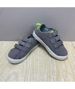 AND 1 Unisex Canvas Shoes Children Kids Size 8 Gray/Lime Green - £8.18 GBP