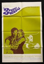 Pretty Poison Original One Sheet Movie Poster 1968 Style A - £59.22 GBP