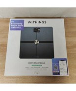 Withings - Body Smart Advanced Body Composition Smart Wi-Fi Scale - Black - $84.14