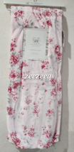 FARMHOUSE Rachel Ashwell Shabby Chic Pink Floral Luxurious Throw Blanket... - $59.39
