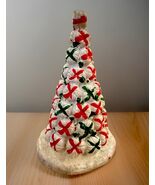 Greenbrier Ginger frost Lane 2005 Flocked Tree - $11.34