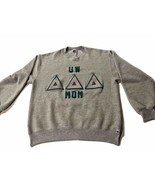 UW Mom Huskies Tri Delta Sorority Gray Sweatshirt delta delta delta size XL - $47.39 CAD