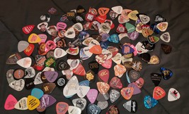 20 GUITAR PICKS FROM OVER HUNDREDS Country Rock &amp; Roll Blues LOT COLLECTION - £79.63 GBP