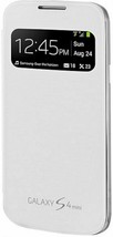 NEW Genuine Samsung WHITE S-View Cover for Samsung Galaxy S 4 Mini Cell Phones - £6.65 GBP