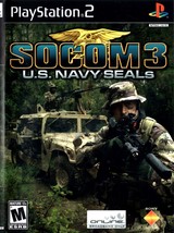 Playstation 2 - SOCOM 3 U.S. NAVY SEALS (Complete with Instructions) - £5.08 GBP