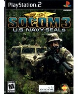 Playstation 2 - SOCOM 3 U.S. NAVY SEALS (Complete with Instructions) - $9.55 CAD