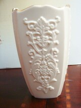 Compatible with Lenox EROS Engraved vase, Beautiful Decorations, Gold Rim * - $46.05