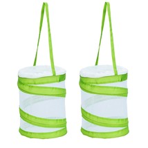 2-Pack Mini Butterfly Habitat, Insect Mesh Cage, Bug Terrarium Pop Up 5.... - $23.82