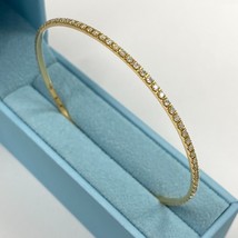 1.75Ct Diamant Ewigkeit Armreif Armband Stapelbar Slip Auf 14k Gelbgold - £2,531.21 GBP