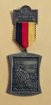 1979 5.Intern.Volkswanderung KOBLENZ Germany hiking medallion - $10.95