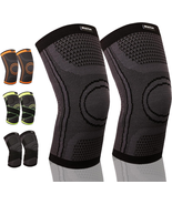 2 Pack Knee Brace,Compression Knee Sleeve for Women and Men,Knee Support... - $19.54