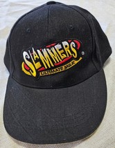 Slammers Ultimate Milk Hat Cap Strap Back Unisex Black Adjustable Logo - £7.57 GBP
