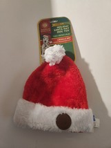 AKC American Kennel Club Christmas Holiday Crinkle Me! Santa Hat Dog Toy - £7.04 GBP