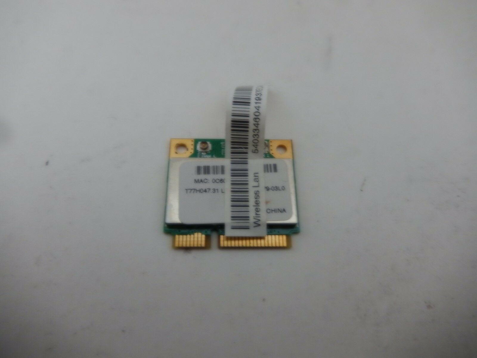 Gateway NV52 MS227 Mini WiFi Wireless Card AR5B93 - $9.29