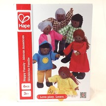 Hape Happy Family African American E3501 Wood Dolls People NEW House Play - £26.02 GBP