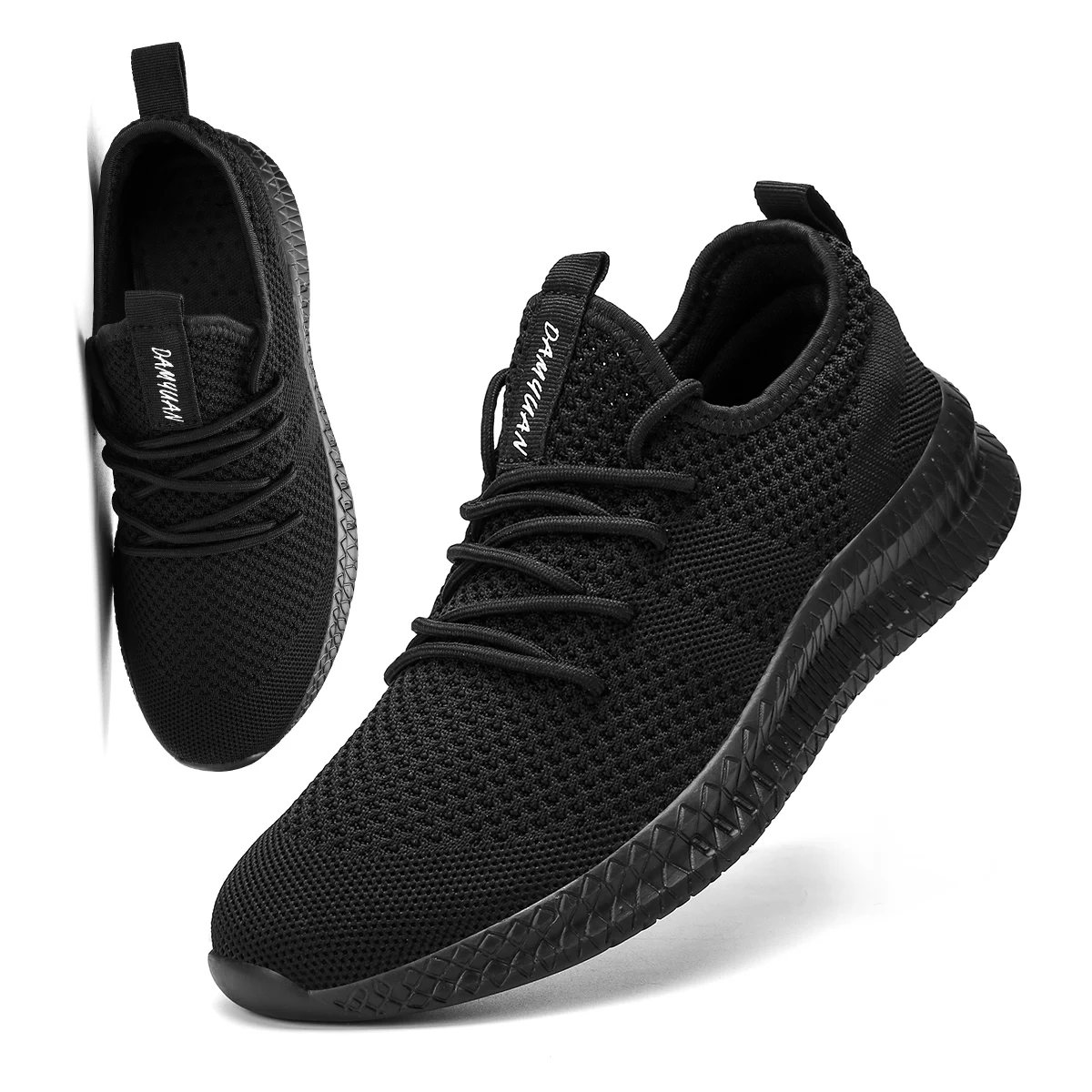 Damyuan 2024 Trail Runnin Shoes for Men Outdoor Lightweight Gray Wal  Mens Anti  - £127.54 GBP