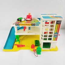 Fisher Price Little People Garage 1987 Incomplete - £55.85 GBP