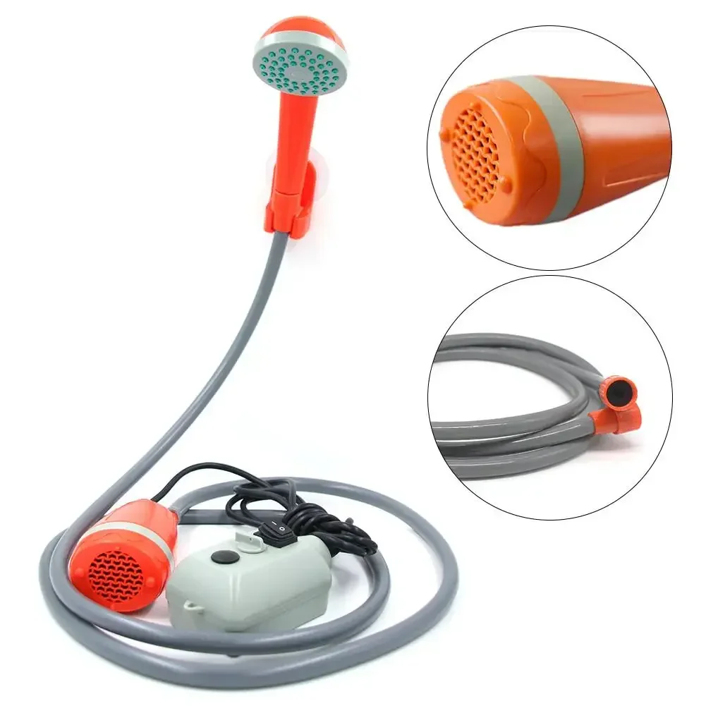 Portable Multi-Function Car Washer 2M Car Shower Washer Set Rechargeable Outdoor - £43.52 GBP