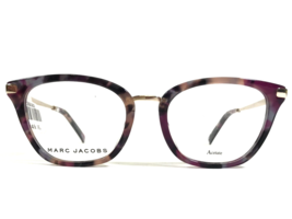 Marc Jacobs Eyeglasses Frames 397 AY0 Purple Brown Tortoise Shiny Gold 5... - £72.93 GBP