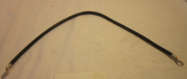 1943 Rotary Black 20&quot; Battery Cable  6 Gauge Cable New Old Stock - $10.99