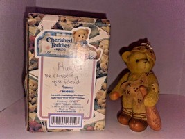 Cherished Teddies Cavebear Figurine U8 - $14.99