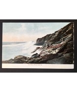 Antique PC  Surf Scene Prouts Neck Maine ME Undivided Back Unposted Coas... - £11.79 GBP