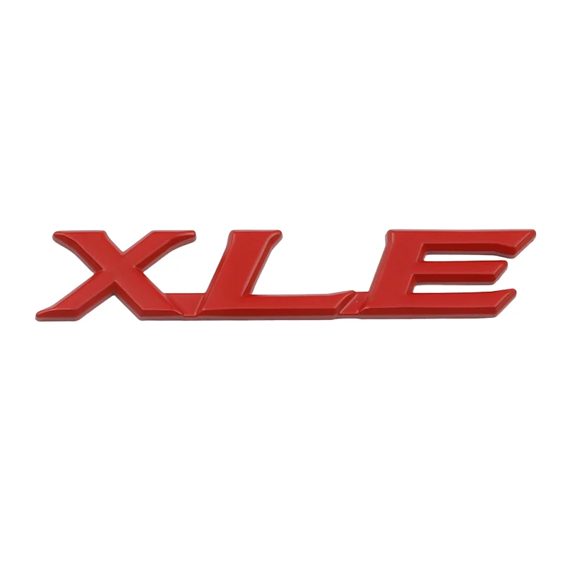 Car LE XLE XLS Trunk Boot Fender Logo Emblem Badge Decals Sticker For To... - £15.62 GBP