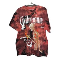 NEW -  CIVIL REGIME BLOOMING THROUGH CHAOS TEE SIZE LARGE - $29.59