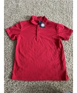Cambridge Classics Boy&#39;s Shirt Size Medium Polo Red Short Sleeve Pullover - €6,67 EUR