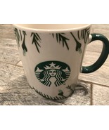 Starbucks Christmas Holiday 2020 Ceramic Mug coffee Cup Garland Pine Lig... - $24.83 CAD