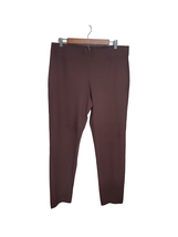 Eileen Fisher Women Large-Tall Brown Pull-On Legging Flat-Front   - $49.99
