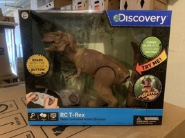 Discovery Kids Radio Controlled T-Rex Dinosaur Action Figure - Brown - £39.34 GBP
