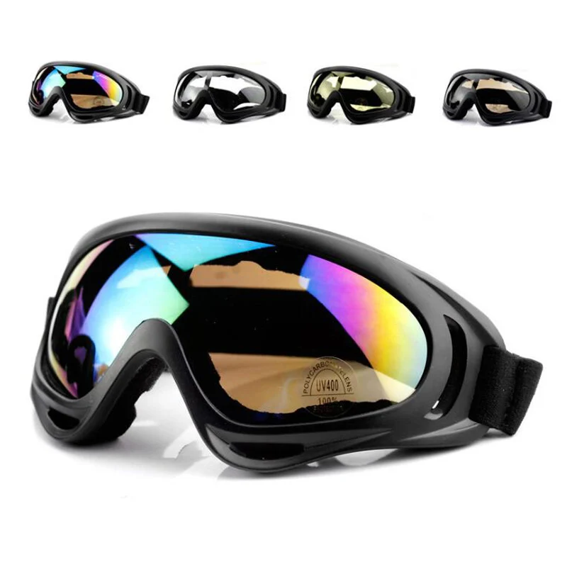 Motorcycle Glasses Anti Glare Bike Motocross Sunglasses Sports Ski Goggles - £13.42 GBP