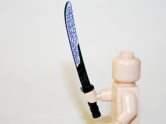 NawToys Katana Samurai Sword Light Purple Blade Weapon Minifigure From US - $3.39