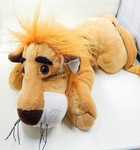 Dan Dee Collectors Choice Lion Plush Stuffed Floppy Laying 16 Inches - £13.36 GBP