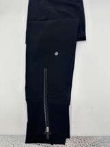 Lululemon Fresh Tracks Pant Black Size 4 Zippered Legs Reflective w/ Pockets - £43.39 GBP