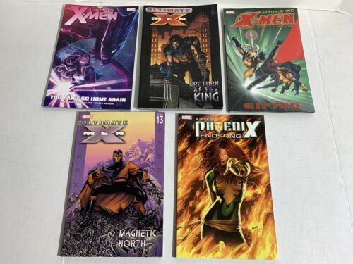 Primary image for X-Men Graphic Novels Lot of 5 books Marvel MCU