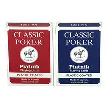 PIATNIK Double Deck Playing Cards Classic Poker 1321 - $14.00