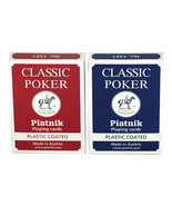 PIATNIK Double Deck Playing Cards Classic Poker 1321 - $19.20 CAD