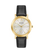 Bulova Women&#39;s Watch Black/Gold LUX03715N - $44.55