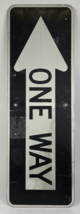 Authentic Road Street Traffic Metal Sign Authentic Retired One Way LEFT ... - $1,485.41 MXN