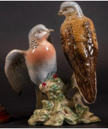 Beswick England Two Turtle Doves in Branch 7.5&quot; - $94.05
