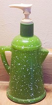 Vintage Avon EMPTY Hand Lotion Country Style Coffee Pot Decanter 10 oz G... - $13.49