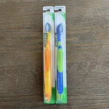 Lot 2 Blue Green Orange GUM Technique Youth Kids Toothbrush Soft #221 Su... - $9.74