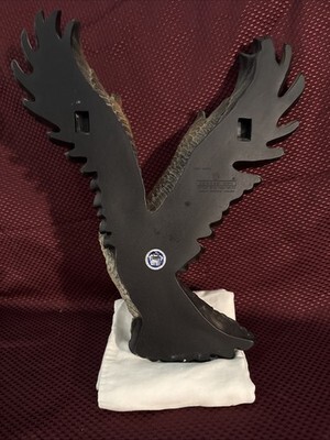 Vintage 1970 Fraser Art Osprey Fish Hawk 18" Bird Sculpture Wall Plaque Bossons  Item image 12