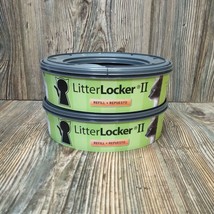 *2* LITTER LOCKER II Refill Cartridges Lot Cat Waste Disposable Bags NEW - £30.17 GBP