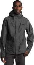 THE NORTH FACE Men’s Venture 2 Waterproof Hooded Rain Jacket (Dark Grey Small) - $82.45