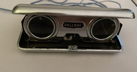 Dellray Opera Glasses Binoculars Crystar Lens 25X Vintage Collapsible Japan - £19.54 GBP